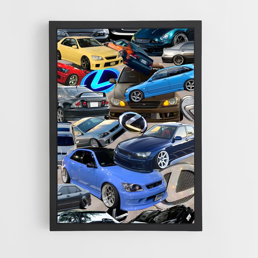 Poster Vitesse Fulgurante – affiche Lexus (vue 2)